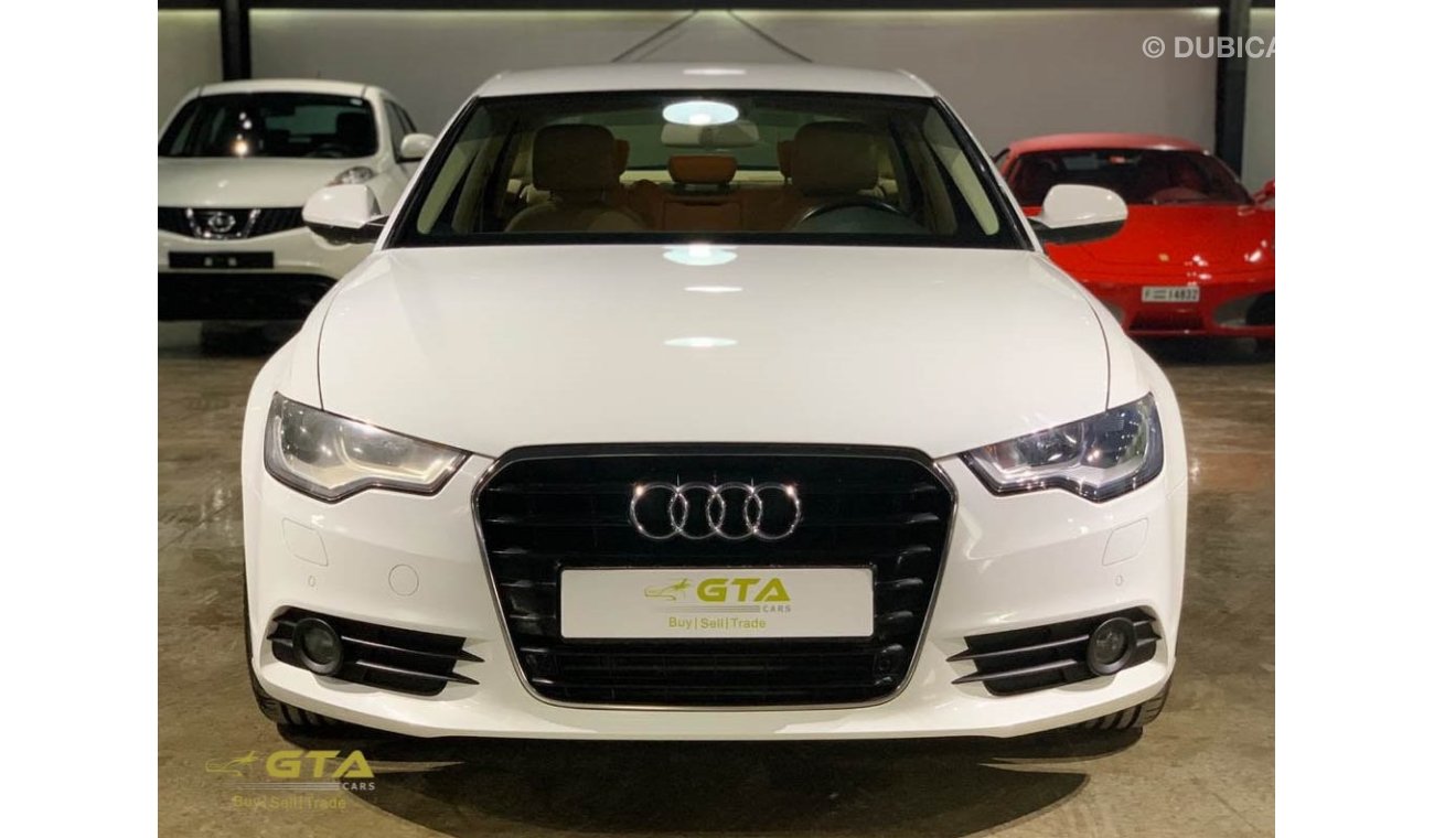 أودي A6 2013 Audi A6 2.0T, Warranty, Service History, GCC