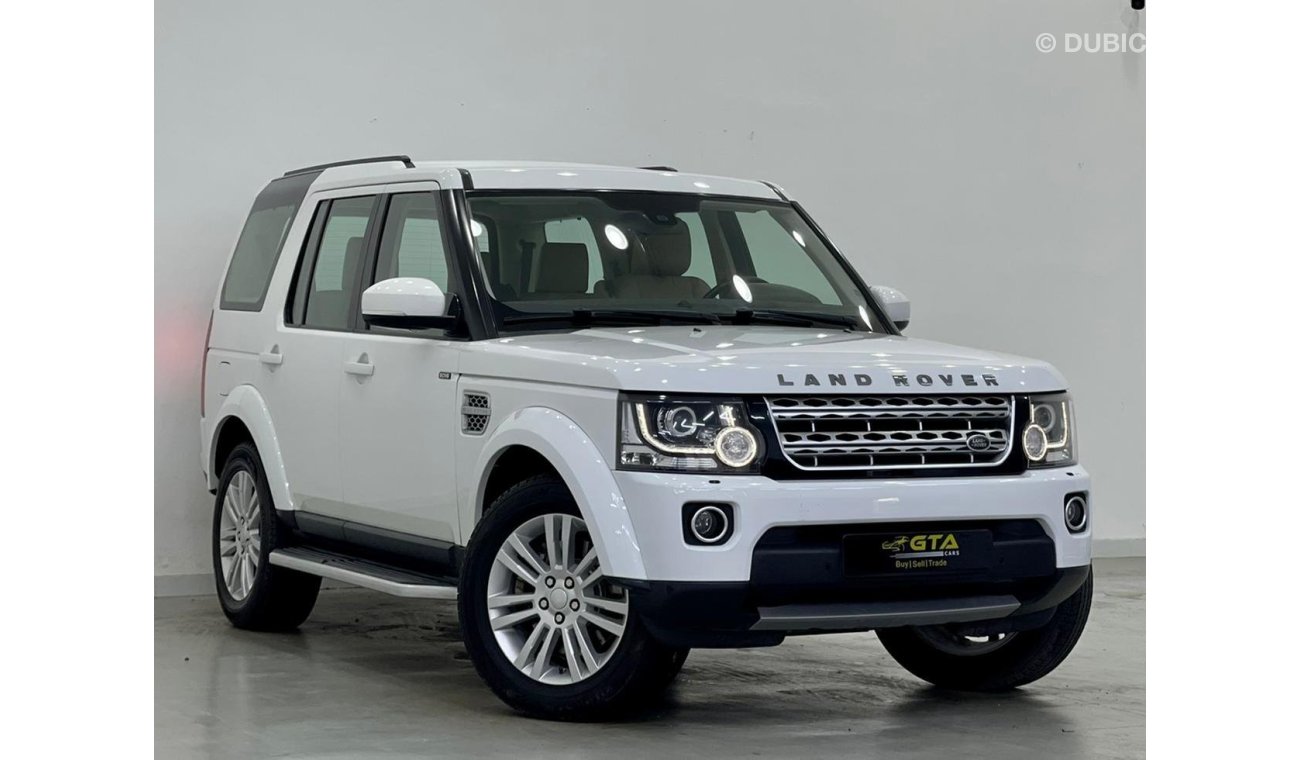 Land Rover Discovery 2016 Land Rover LR4 HSE, 7 Seats, Full Service History, Warranty, Fully Loaded, GCC