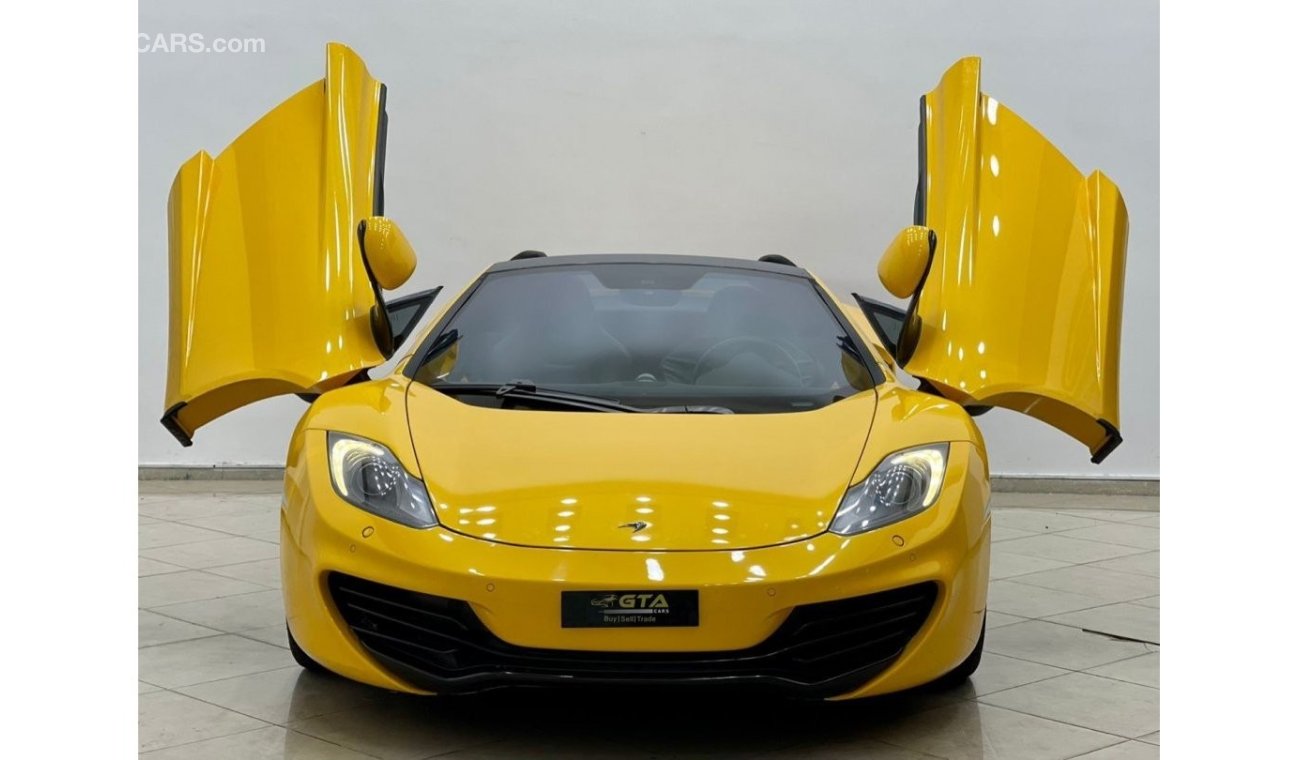 مكلارين MP4-12C سپايدر 2013 Mclaren MP4 12C, Service History, Low Kms, GCC