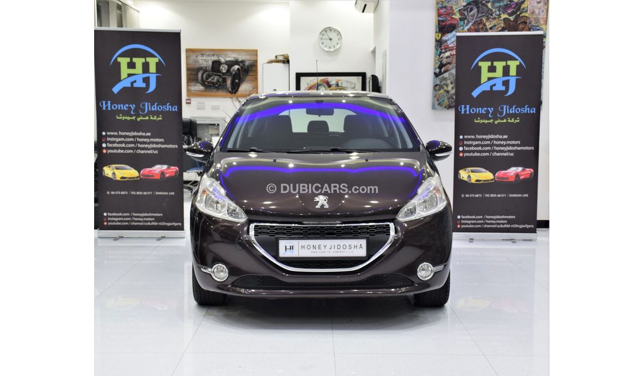 Peugeot 208 Allure EXCELLENT DEAL for our Peugeot 208 ( 2013 Model! ) in Brown Color! GCC Specs