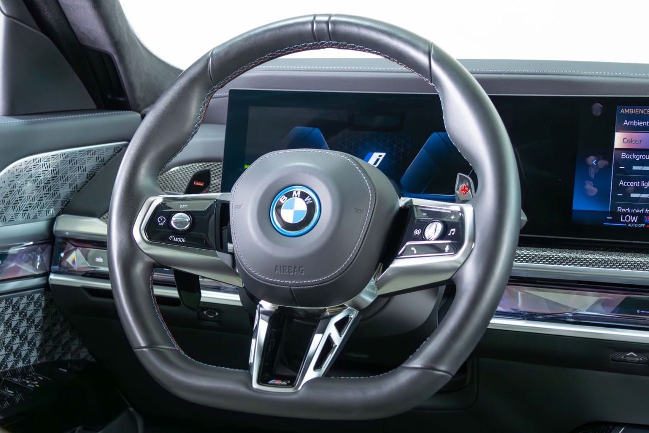 BMW M760e Frozen Black Matt-Special Order-High Specifications-M Sports Package-Rear Executive Lounge