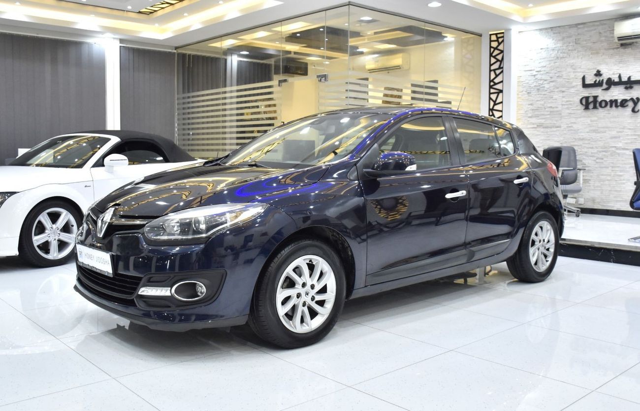 Renault Megane EXCELLENT DEAL for our Renault Megane ( 2015 Model ) in Blue Color GCC Specs