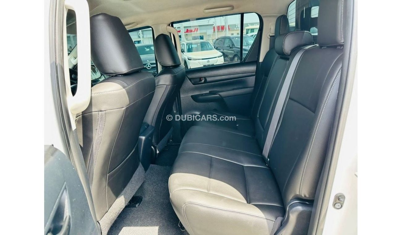 تويوتا هيلوكس 2016 WHITE DIESEL 4x4 *2021 SHAPE* | PUSH START | ELECTRIC SEATS | LEATHER SEATS | ALLOY RIMS | SPOR