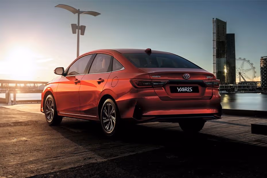 Toyota Yaris exterior - Rear Left Angled