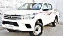 Toyota Hilux 2.7L MAN GL 4WD DOUBLE CABIN 2016 GCC SPECS DEALER WARRANTY