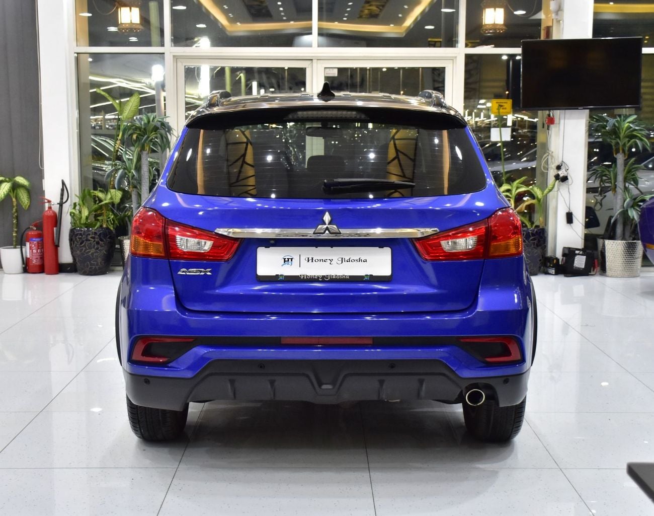 Mitsubishi ASX GLX HIGHLINE EXCELLENT DEAL for our Mitsubishi ASX 4WD ( 2019 Model ) in Blue Color GCC Specs