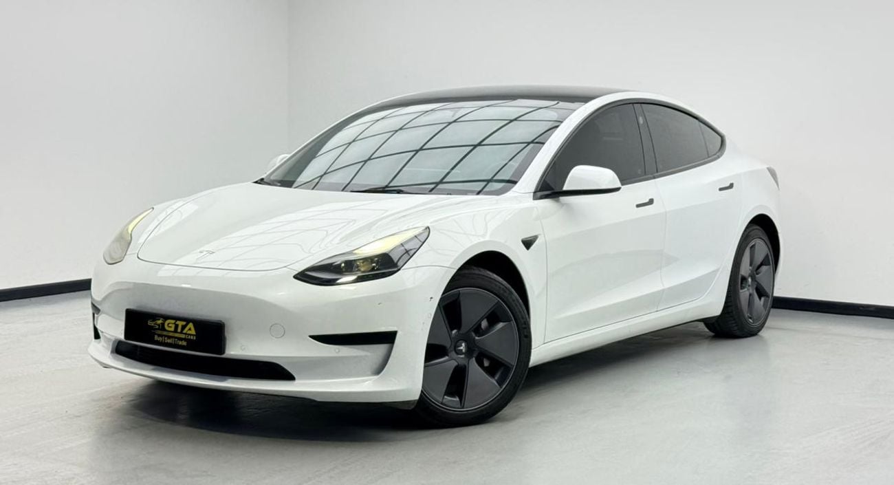 Tesla Model 3 STANDARD RANGE 2022 Tesla Model 3, Tesla Warranty+Full Service History, GCC
