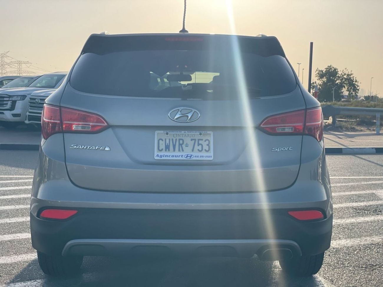 هيونداي سانتا في 2014 Hyundai Santa Fe Sports 2.4L V4 - Canadian Specs Without Accident - Electric Seats -Super clean