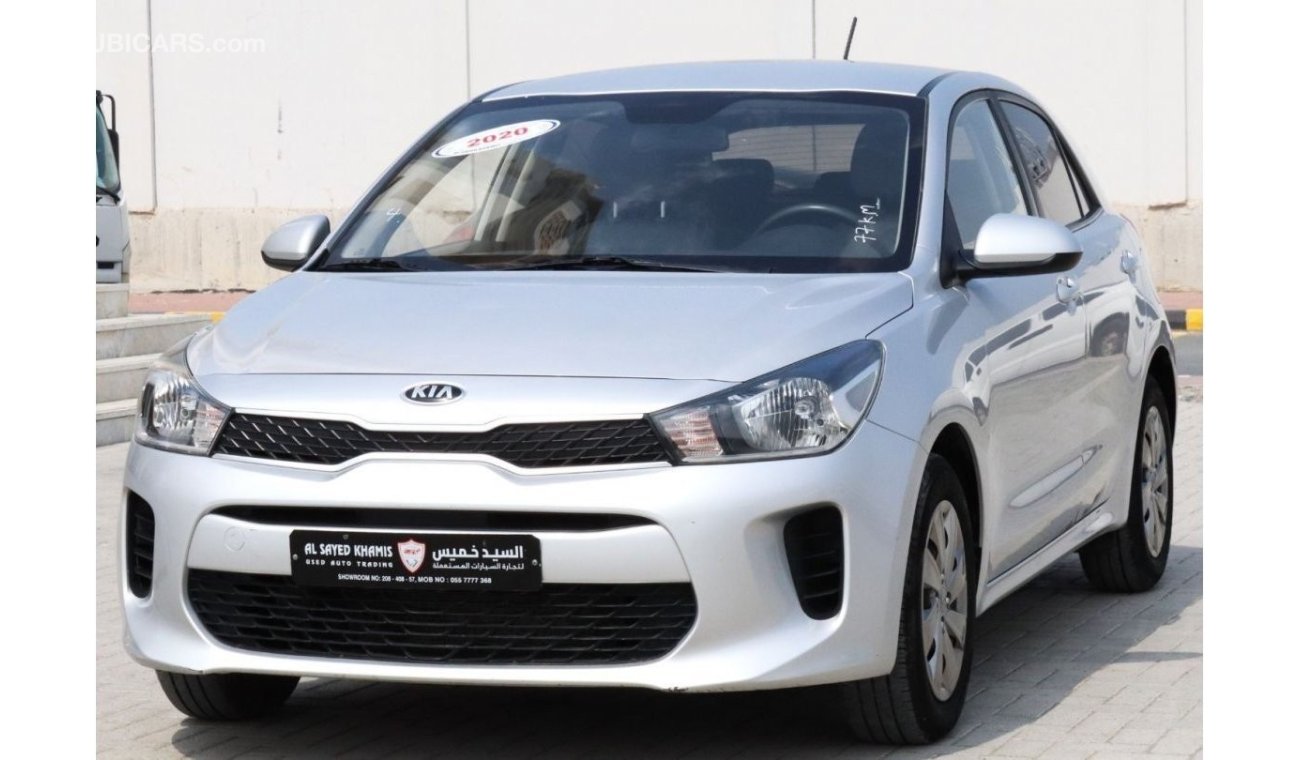 Kia Rio Kia Rio 2020 GCC in excellent condition without accidents