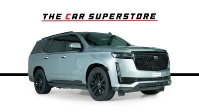 Cadillac Escalade SPORT 600 Sport-GCC-7 Seats-Full Service History With Dealer-Black Pack-Captain Seats