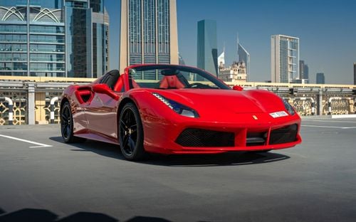 Ferrari 488 Ferrari 488 Red 670hp 3.9L V8 Turbo.