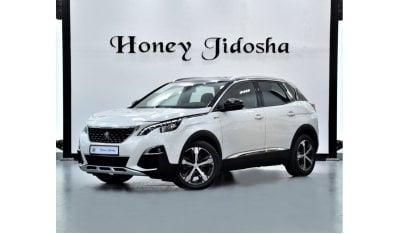 Peugeot 3008 EXCELLENT DEAL for our Peugeot 3008 Turbo GT-Line ( 2020 Model ) in White Color GCC Specs