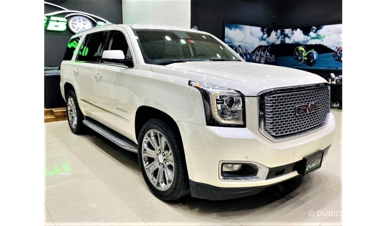 جي أم سي يوكون GMC YUKON DENALI 2015 GCC FULL SERVICE HISTORY IN BEATIFUL SHAPE FOR 119K AED