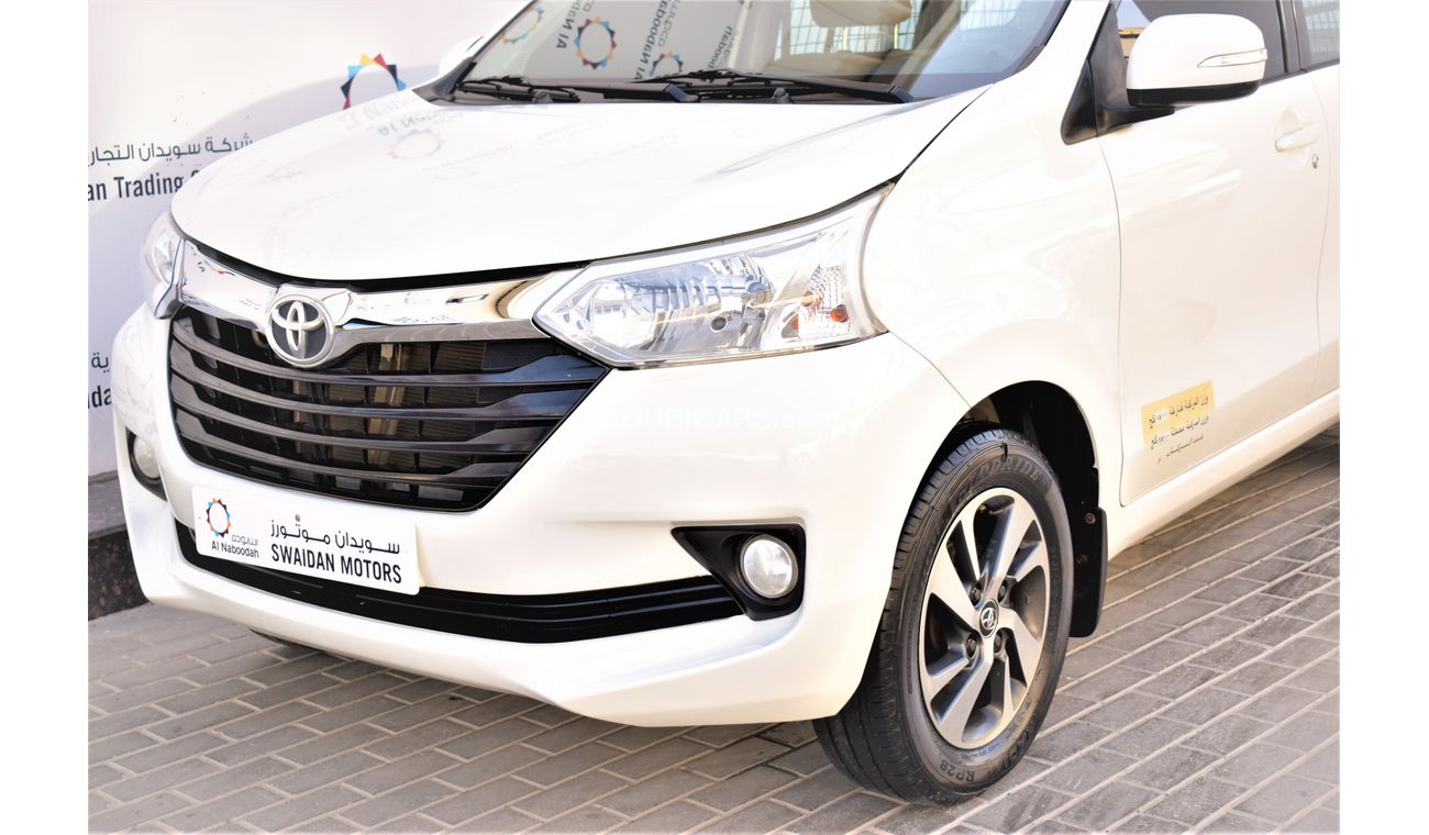 Toyota Avanza 1.5L GLS VAN 2STR 2017 GCC