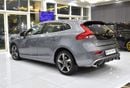 فولفو V40 EXCELLENT DEAL for our Volvo V40 T5 ( 2016 Model ) in Grey Color GCC Specs