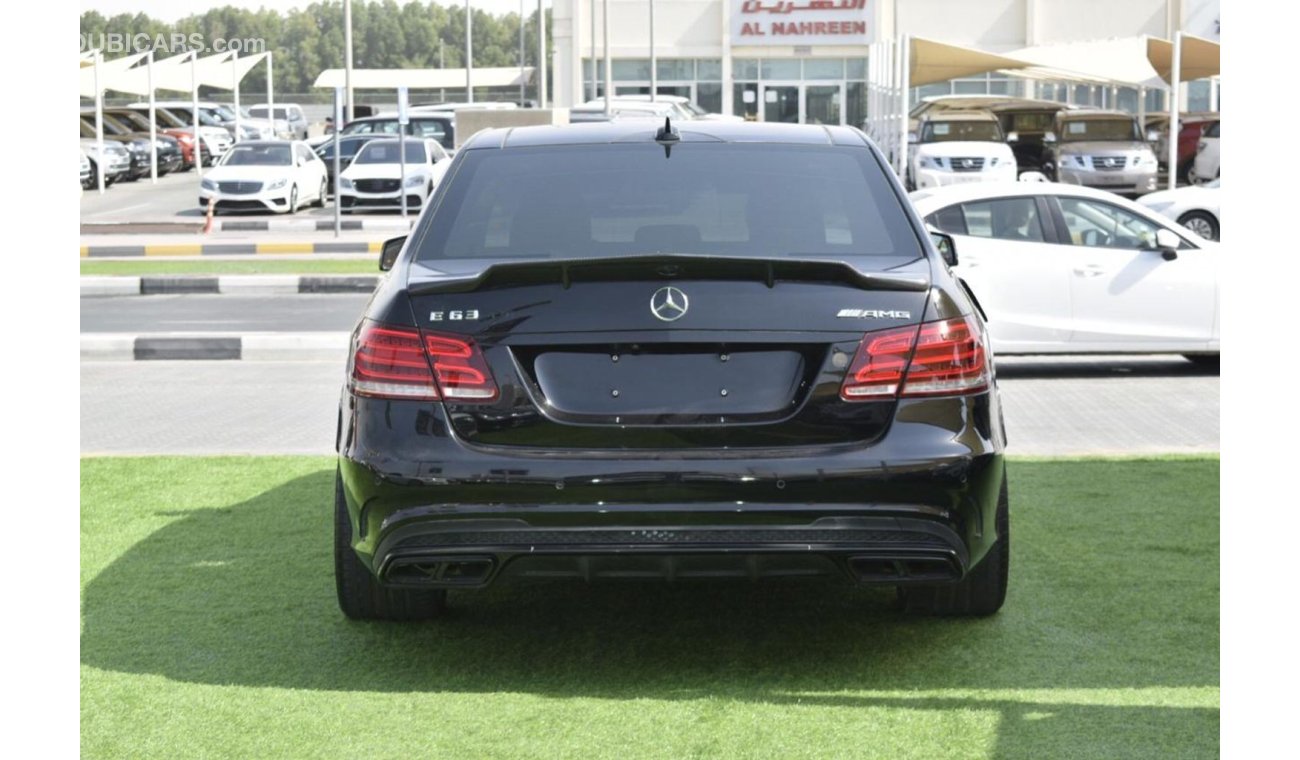 مرسيدس بنز E 63 AMG خليجي مالك واحد كاملة المواصفات Top opition