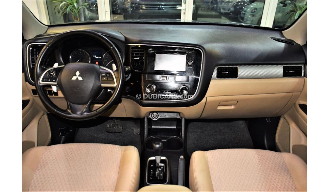 ميتسوبيشي آوتلاندر AMAZING Mitsubishi Outlander 4WD 2015 Model!! in Silver Color! GCC Specs