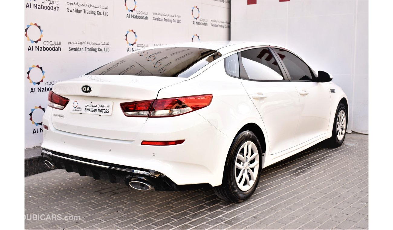 كيا أوبتيما AED 1272 PM | 0% DP | 2.4L LX GCC WARRANTY