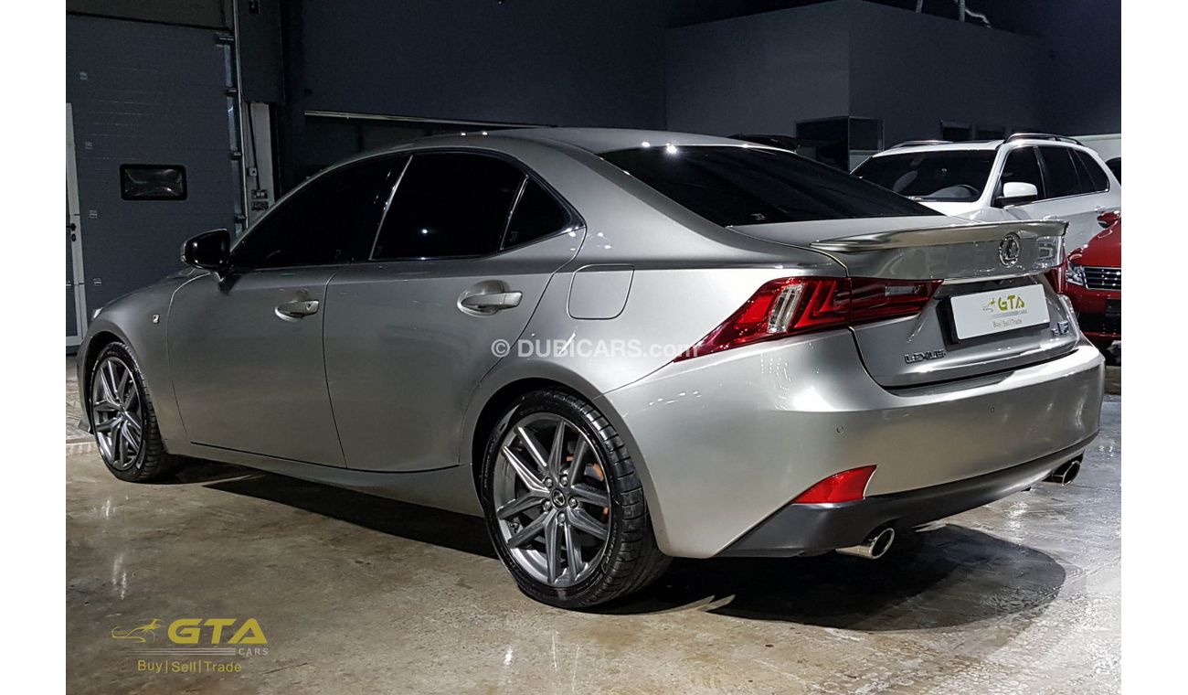 لكزس ISF 2015 Lexus IS-350 F Sport, Warranty, Service History, GCC