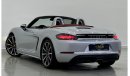 Porsche 718 Boxster Std 2017 Porsche Boxter 718, Full Service History, Warranty, GCC