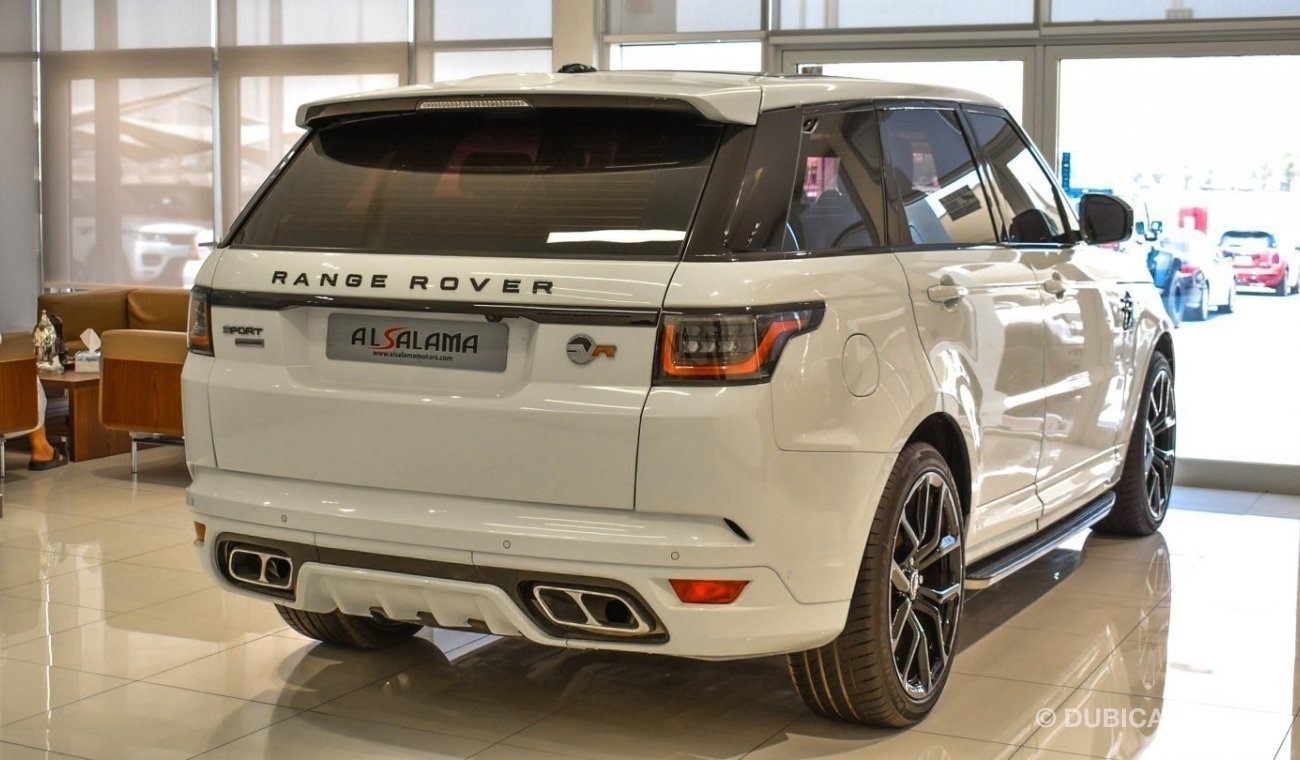 Land Rover Range Rover Sport With SVR body kit