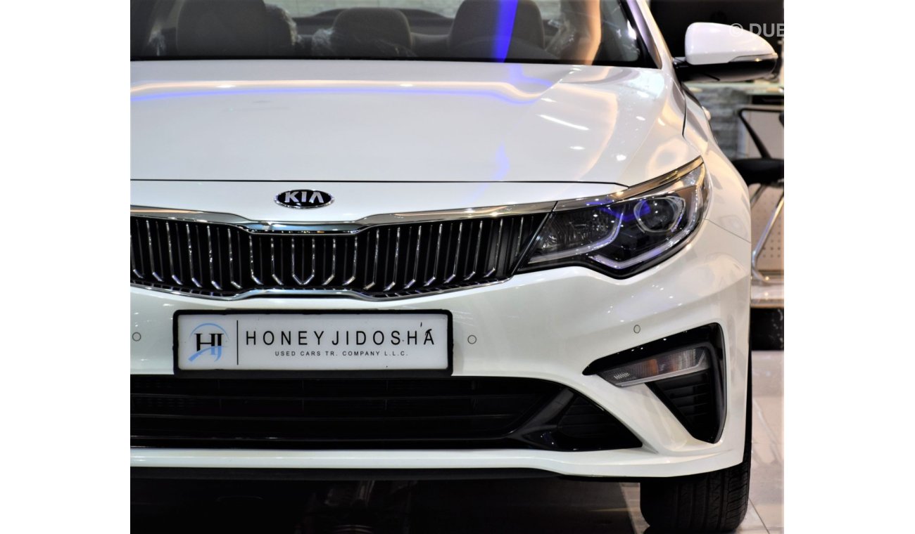 كيا أوبتيما ORIGINAL PAINT ( صبغ وكاله ) KIA Optima 2019 Model!! in White Color! GCC Specs