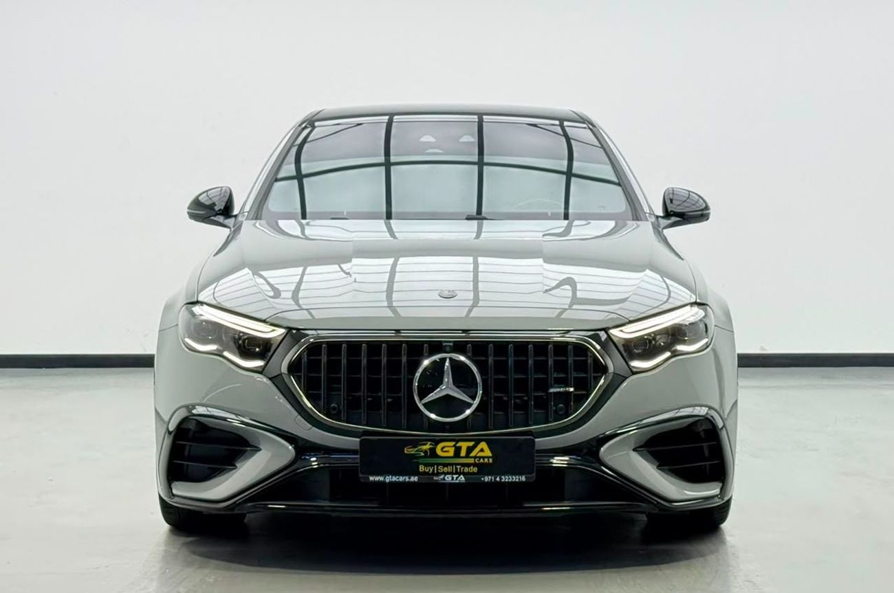 مرسيدس بنز E 53 AMG 4MATIC 2025 Mercedes Benz E53 AMG, 2026 MB Warranty + Service Pack, Full MB Service History, Low Km, GCC