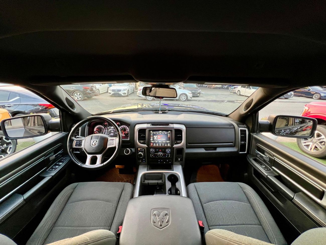 دودج رام فان Ram classic v6 warranty one bank financie available