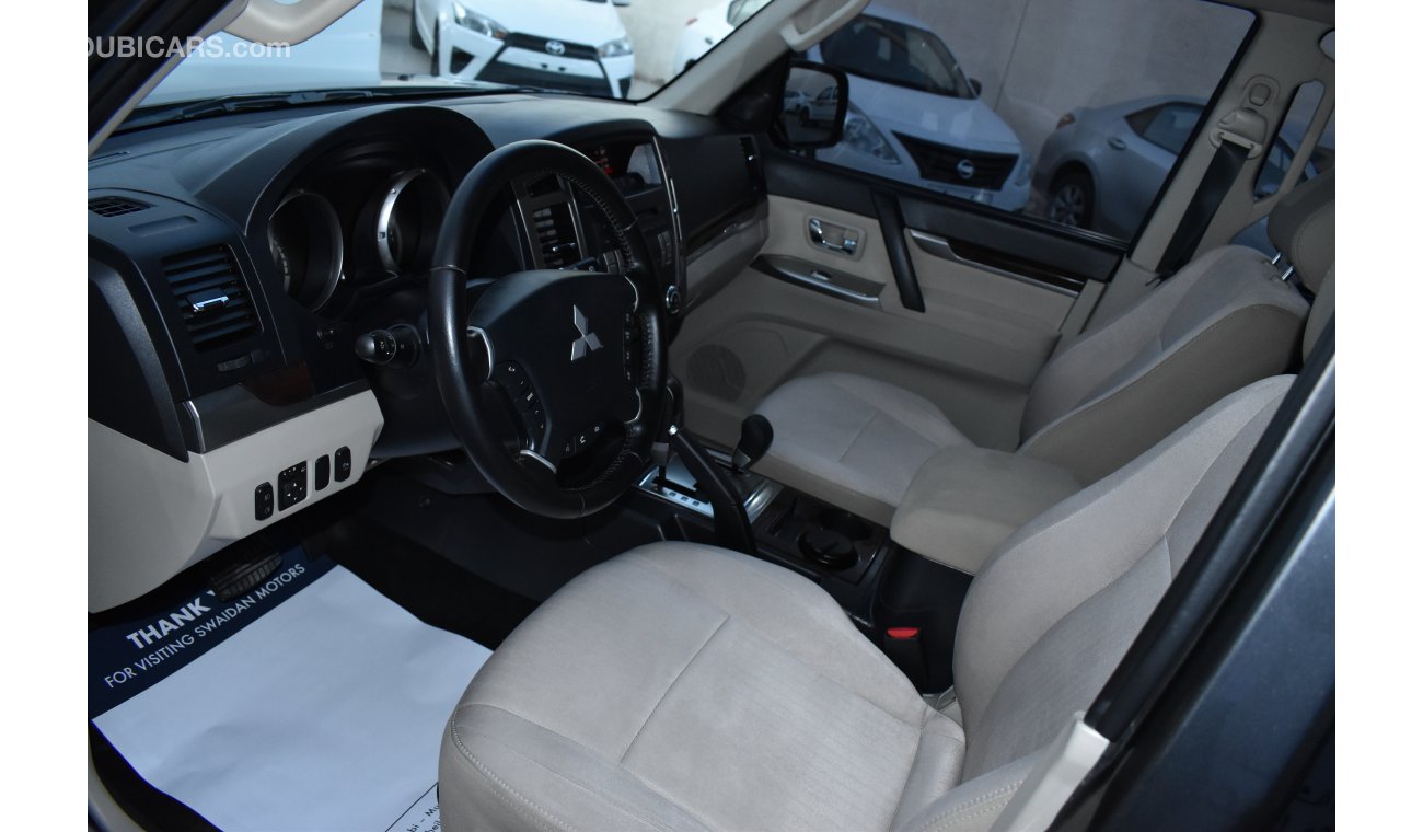 Mitsubishi Pajero 3.5L V6 2015 GCC SPECS DEALER WARRANTY