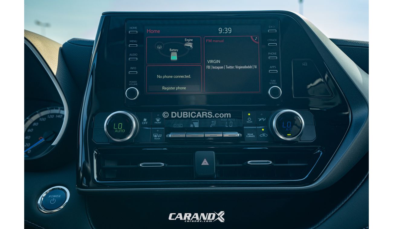 Toyota Highlander GLE Hybrid 2.5L Petrol Automatic Transmission 4x4 2022