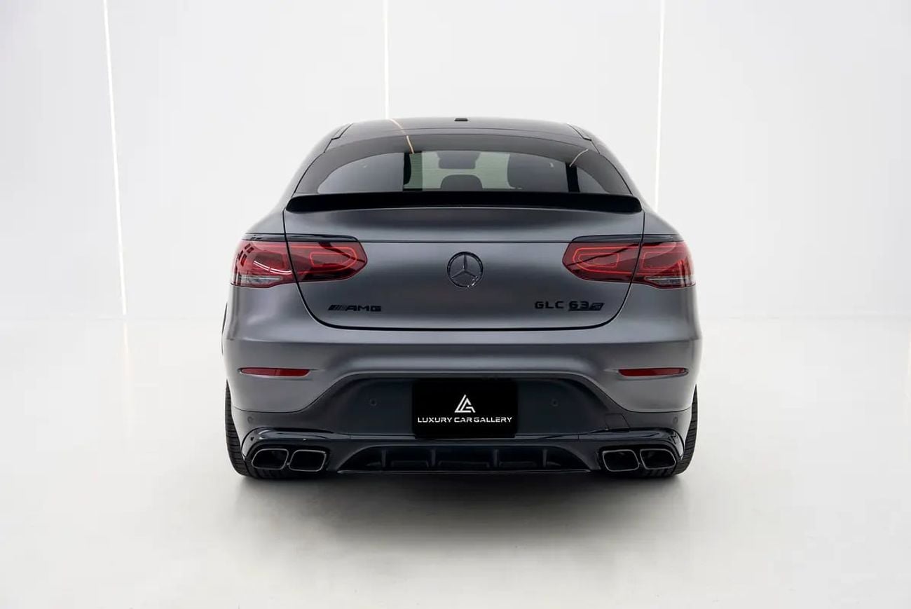 مرسيدس بنز GLC 63 AMG إس 503 HP V8 | MATTE GREY | 21-INCH AMG WHEELS