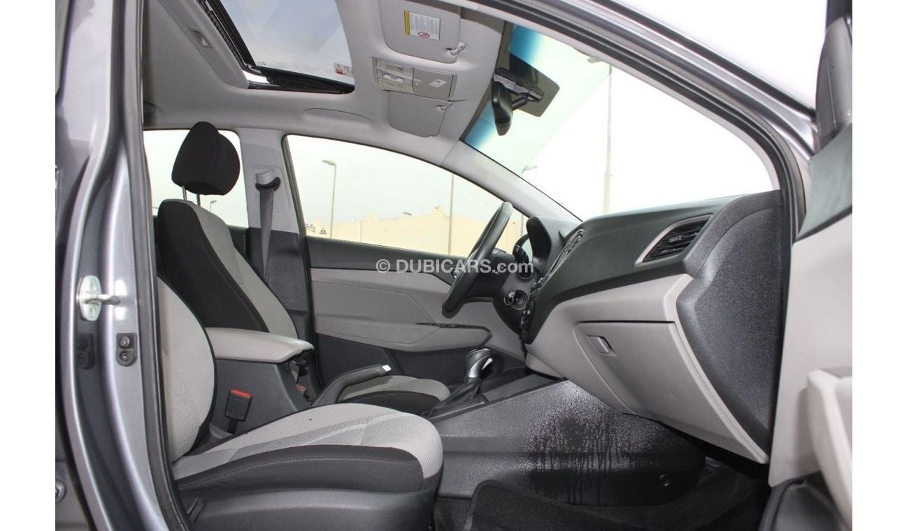 Hyundai Accent Hyundai Accent 2019 GCC No. 1 full option in excellent condition without accidents, very clean from