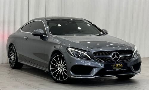 مرسيدس بنز C 300 كوبيه 2017 Mercedes Benz C300 AMG Coupe, Warranty, Full Mercedes Service History, Excellent Condition, GCC
