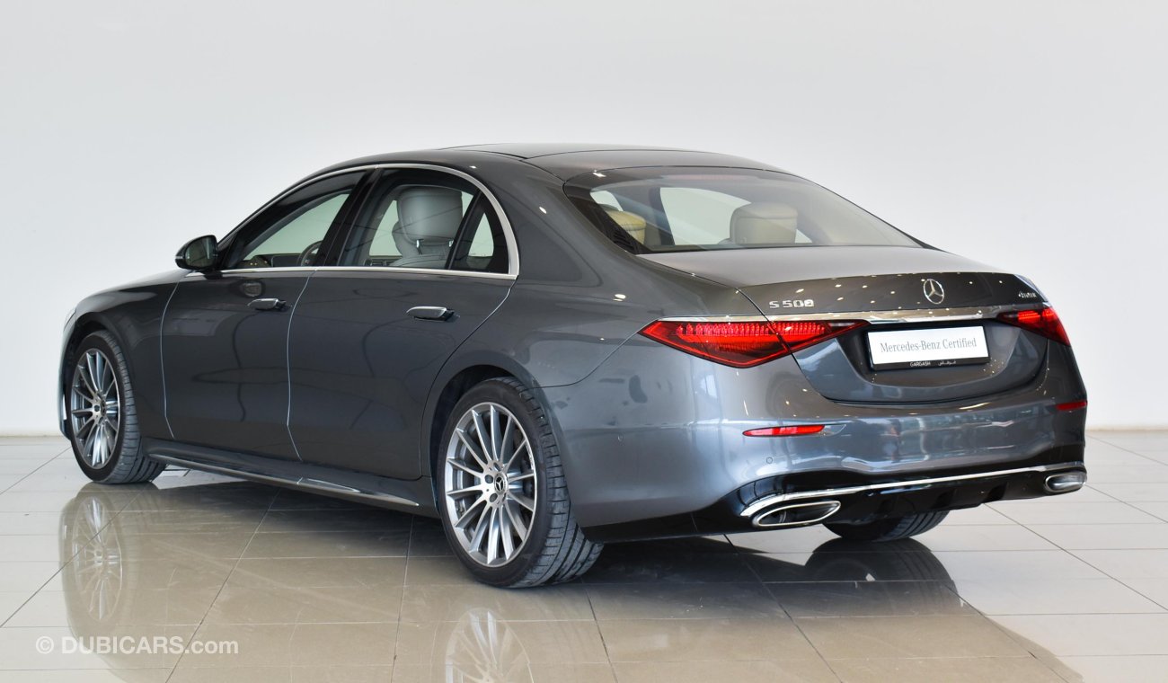 مرسيدس بنز S 500 SALOON / Reference: VSB ***** Certified Pre-Owned with up to 5 YRS SERVICE PACKAGE!!!