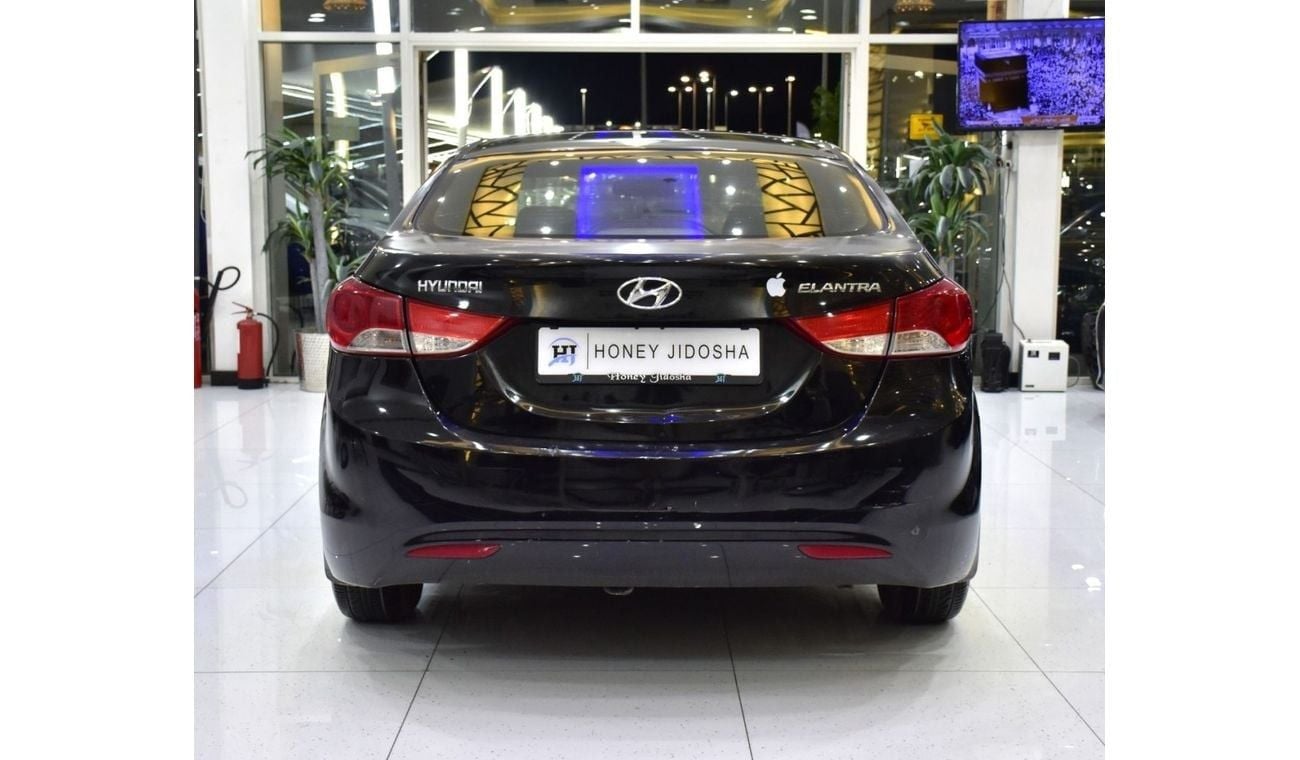 Hyundai Elantra EXCELLENT DEAL for our Hyundai Elantra ( 2014 Model ) in Black Color GCC Specs