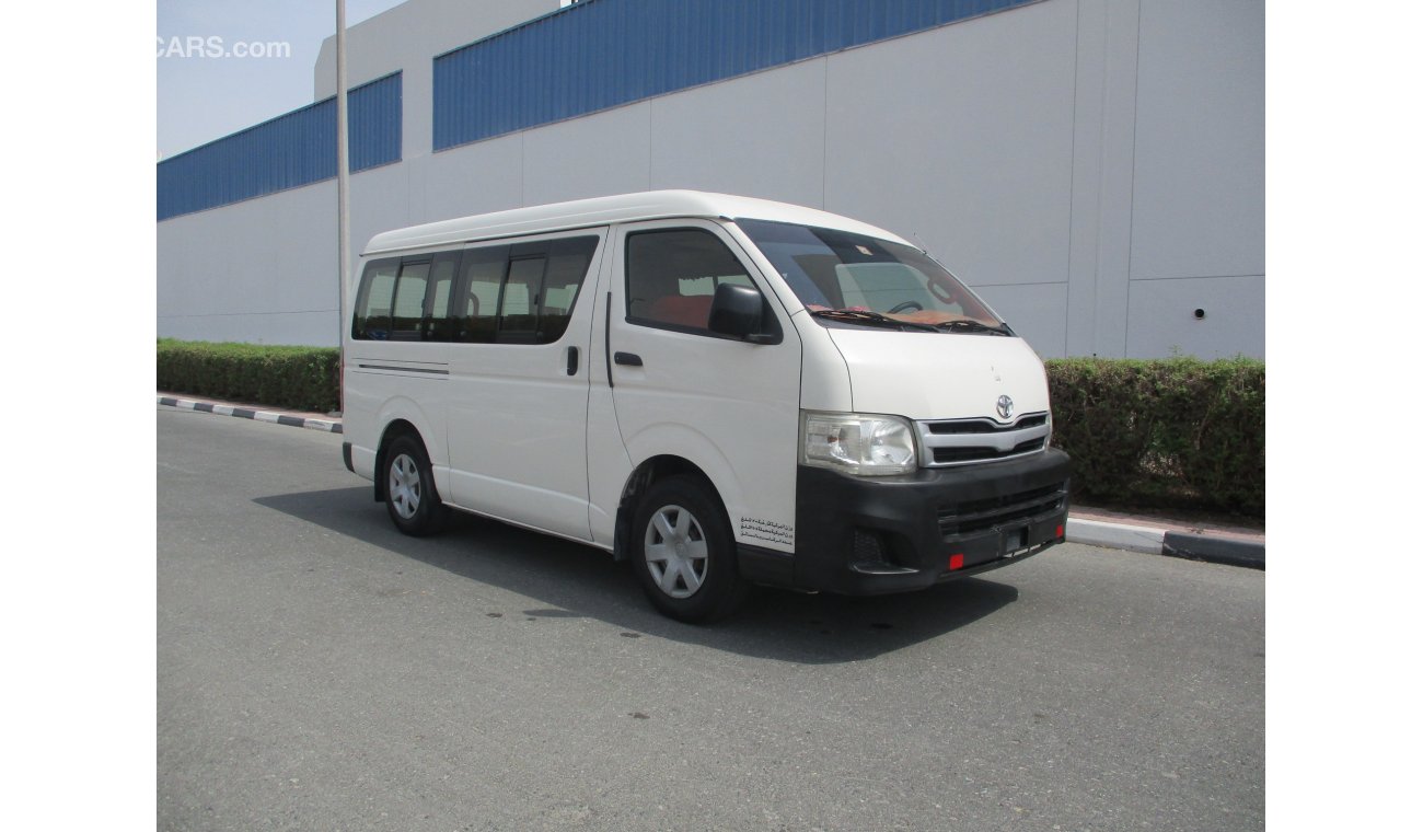 Toyota Hiace 2013 MIDROOF 14 PASSENGER