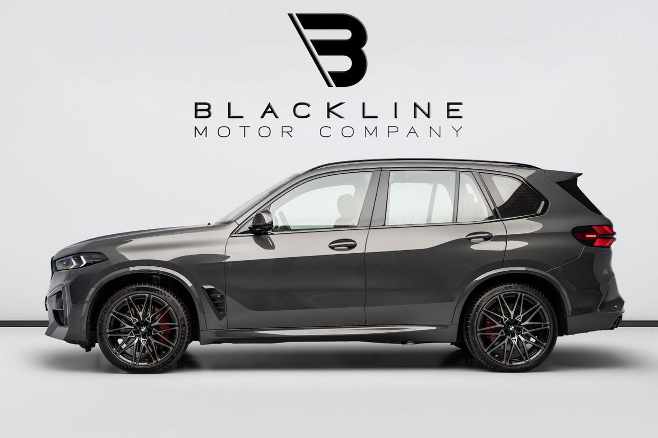 BMW X5 M BUY NOW, PAY 2027 | THE BLACKLINE STANDARD | October 2030 BMW Warranty &amp; Service Contract, GCC