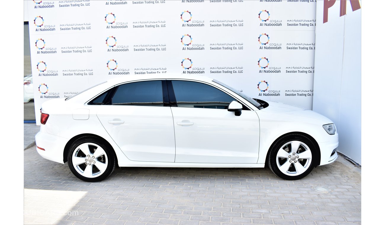 Audi A3 30TFSI 1.4L GCC SPECS 2015 DEALER WARRANTY AND FREE INSURANCE