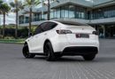 تسلا موديل Y Long Range | 2,350 P.M  | 0% Downpayment | Agency Warranty | Low KM!