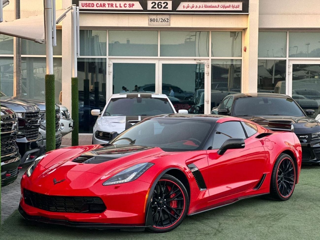 شيفروليه كورفت GRAND SPORT Z15 شيفورليه كورفت C7 خليجي 2019 تشييكات وكاله صبغ وكاله تحت الضمان