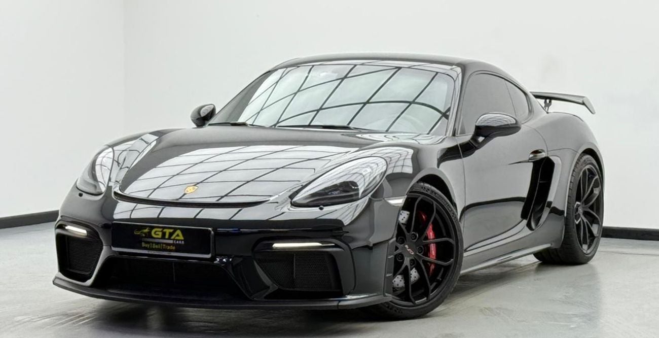 بورش كايمان 718 GT4 4.0L (414 HP) A/T 2023 Porsche 718 GT4 ,AL Nabooda Warranty ,Excellent Condition ,Korean