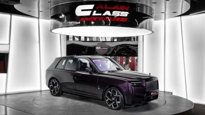 Rolls Royce Cullinan BLACK BADGE  - 2026 - GCC - Under Warranty and Service Contract