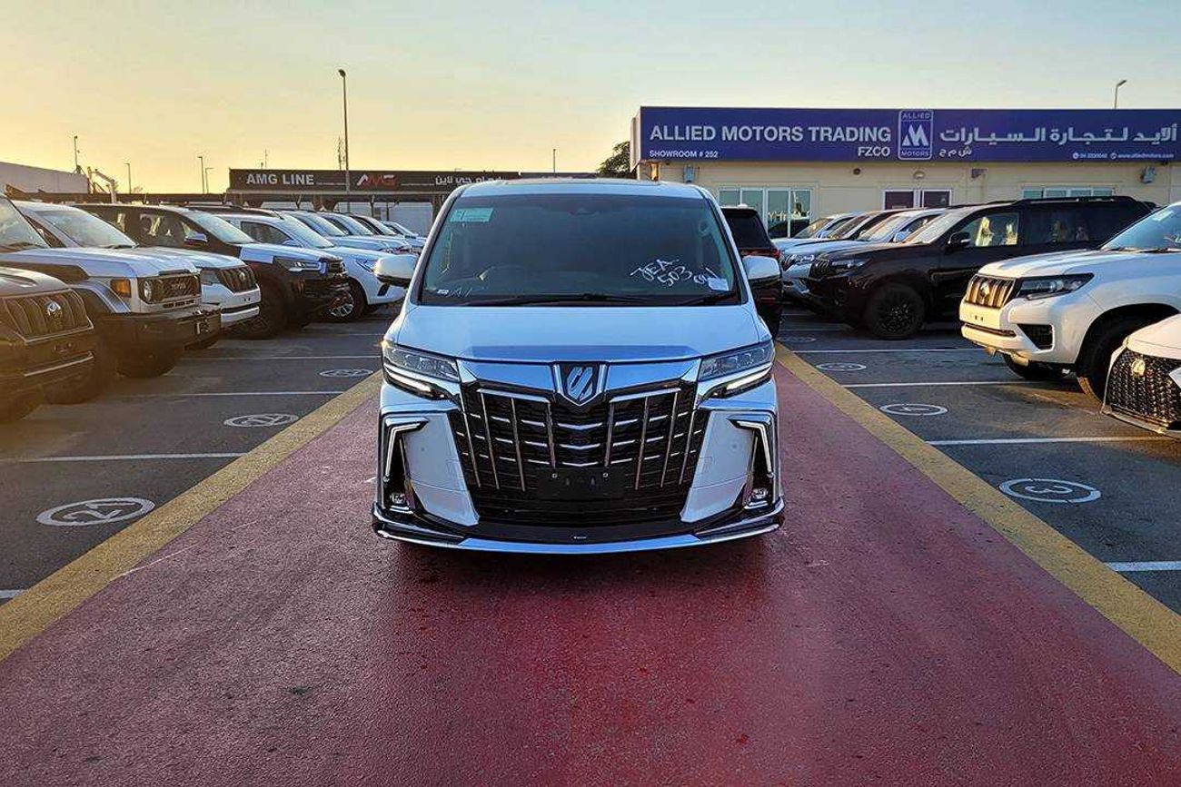 تويوتا ألفارد RHD - 2.5L - WHT_BLK - Modellista Body Kit (SPL. EXPORT OFFER)