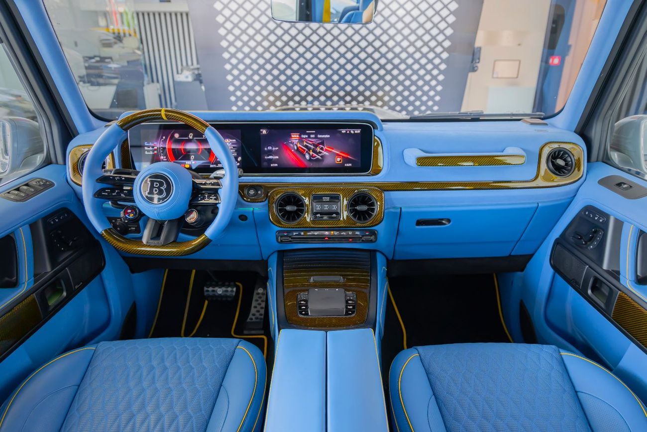 Mercedes-Benz G 63 AMG 4MATIC SUV BRABUS Kit 800 | Carbon Fiber Interior  Seats | Star Light Roof | Prefect Condition 2025
