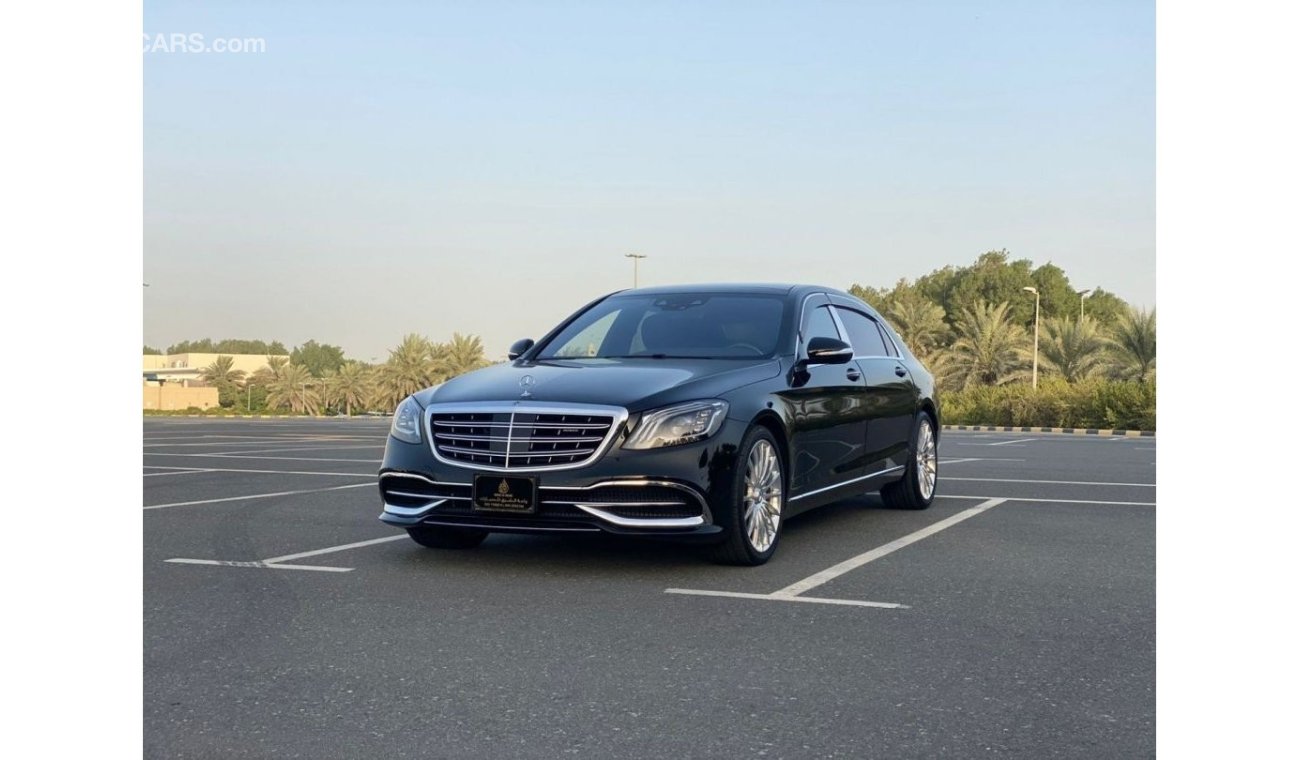 مرسيدس بنز S560 Maybach مرسيدس S560 MYBACH  موديل 2019 مواصفات يابانية بحالة ممتازة