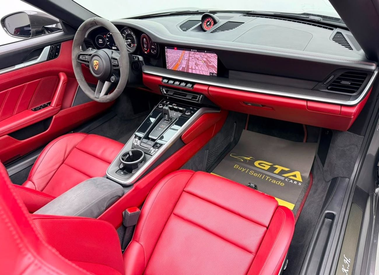 بورش 911 2021 Porsche 911 Turbo S Cabriolet, Warranty, Full Porsche Service History, Excellent Condition, GCC