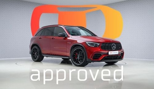 مرسيدس بنز GLC 63 S AMG 4Matic - 2 Years Approved Warranty -  Approved Prepared Vehicle