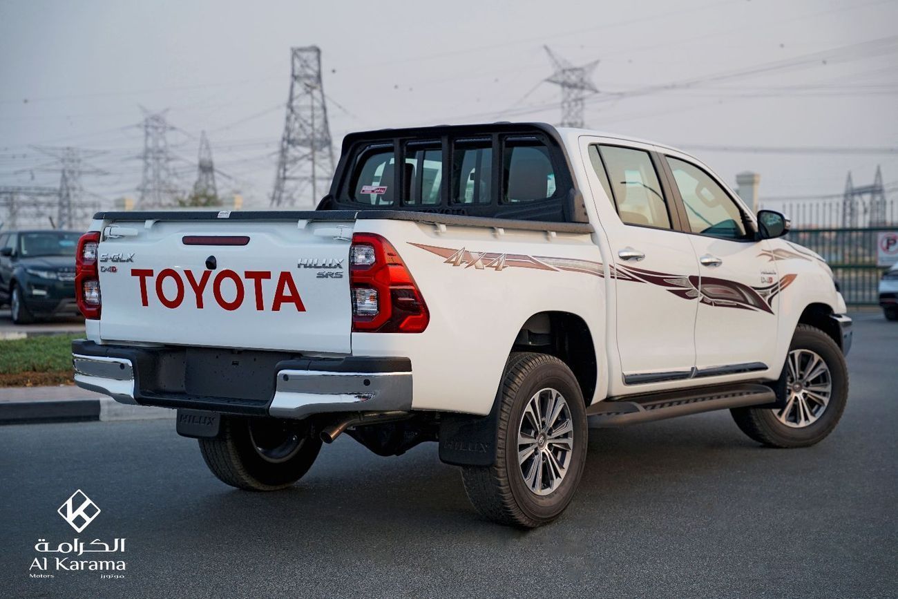 Toyota Hilux S GLX 2.4L 4WD A/T SR5 D-4D - GCC Specs  - Double Cabin, Full Option - Zero KM | Diff Lock