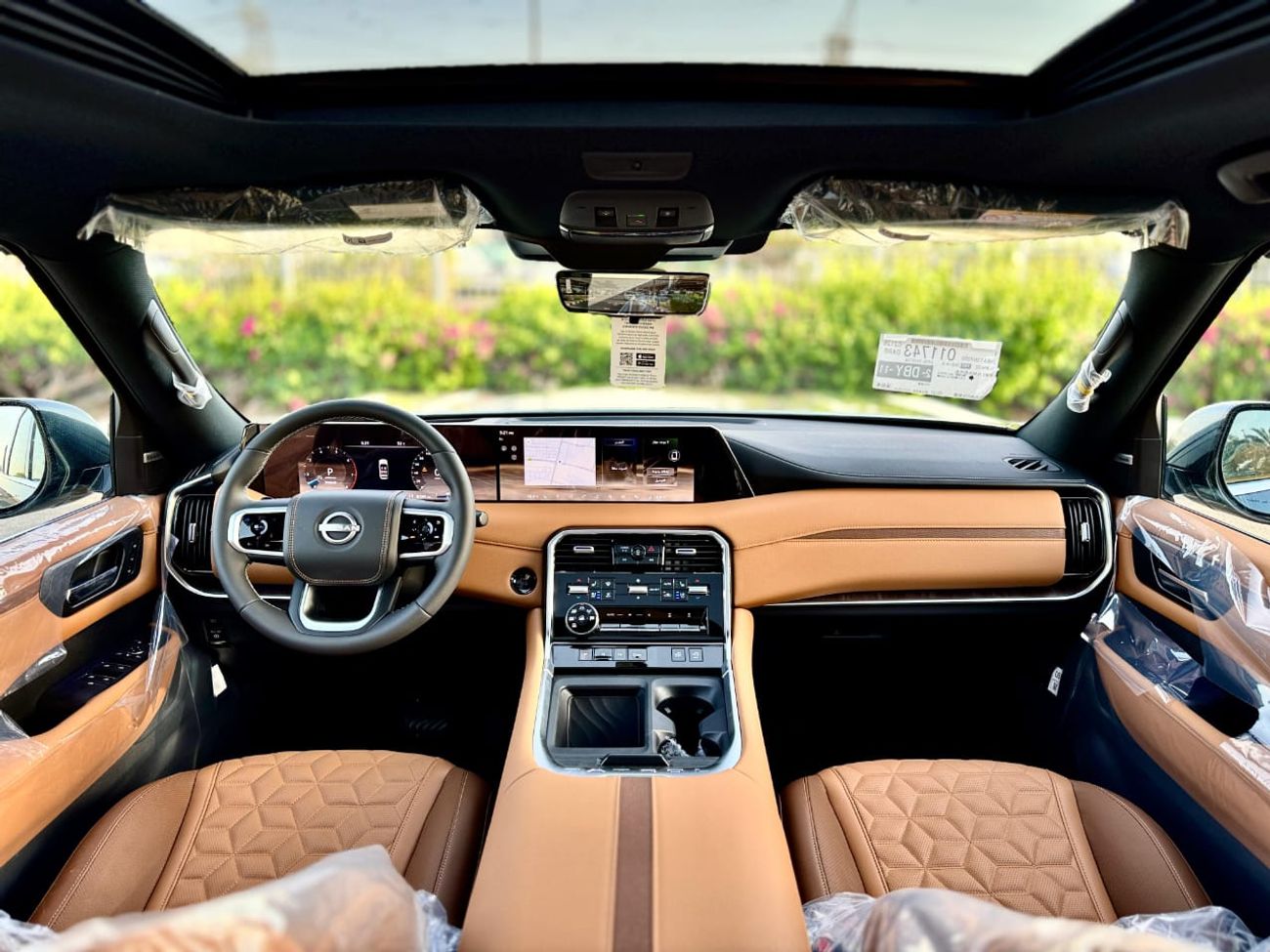 Nissan Patrol 3.5TT PLATINUM LE 2026 WHITE INSIDE TAN WITH | ADAPTIVE AIR SUSPENSION |  HYDRAULICS| 360 CAMERA | 2