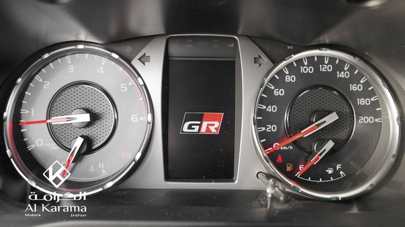تويوتا هيلوكس GR SPORT | 2.8L Wide Body Pick up | Automatic 4x4 Drive | GCC Specs | 360 Camera